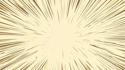 Brown colored radial lines creating a focused center effect