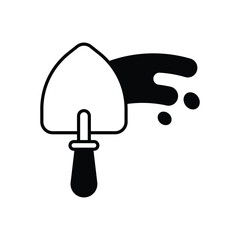 Trowel   Vector icon