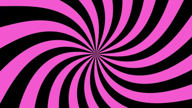 Ilusi&oacute;n &oacute;ptica con un espiral o remolino, girando en un fondo oscuro