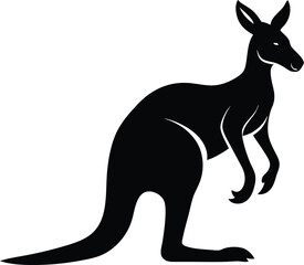 Kangaroo Silhouette File, Kangaroo Icon