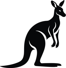 Kangaroo Silhouette File, Kangaroo Icon