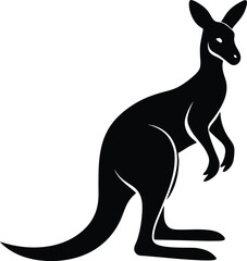 Kangaroo Silhouette File, Kangaroo Icon