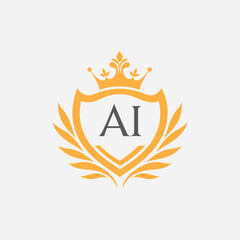 AI luxury logo design