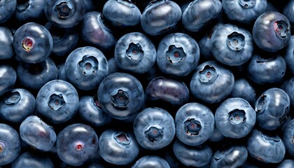 Close-up of fresh blueberries wallpaper