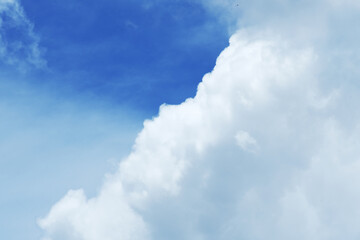 Obraz premium Abstract of clouds pattern in the afternoon