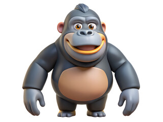 funny-gorilla-vector-illustration-cartoon