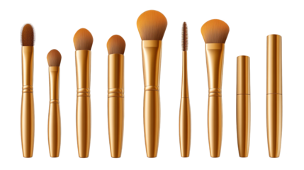 Versatile brush set, essential tools for painting, drawing, and creative art projects