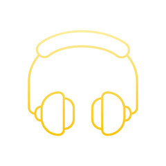 Protective  Earphone Vector icon