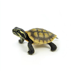 Obraz premium baby turtle isolated on white background