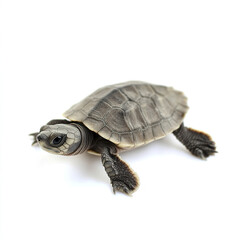 Obraz premium baby turtle isolated on white background