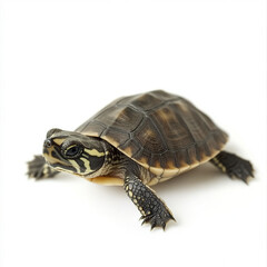 Obraz premium baby turtle isolated on white background