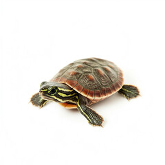 Obraz premium baby turtle isolated on white background