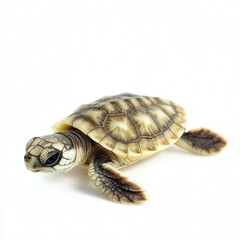 Obraz premium baby turtle isolated on white background