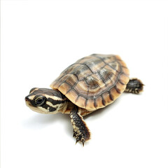 Obraz premium baby turtle isolated on white background