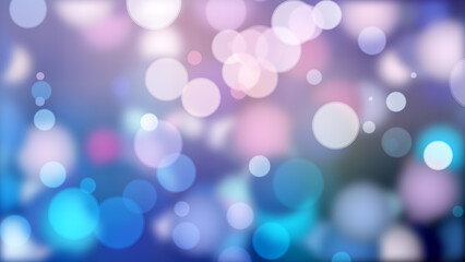 4K colorful blurred background with bokeh lights.
