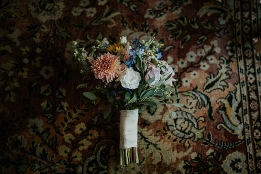 moody boho bouquet