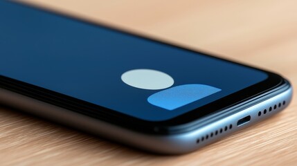 Smartphone security risk, fingerprint on screen underscores device vulnerability and data protection needs