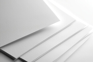 A Minimalist Texture Composition Showcasing a Flat and Even Surface of White