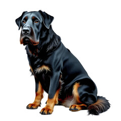 Fototapeta premium Large Munsterlander dog