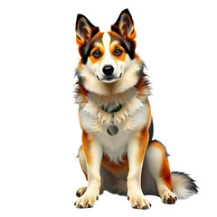 Norwegian Buhund dog