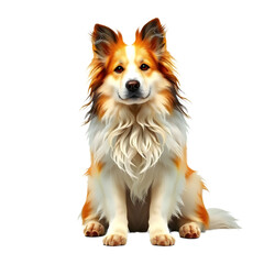 Fototapeta premium Pyrenean Shepherd dog