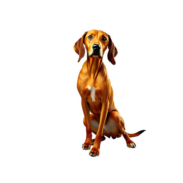 Redbone Coonhound dog