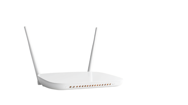 Serene winding white path through a picturesque natural landscape