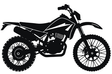 Fototapeta premium A black and white drawing of a motorcycle with a rider on the front