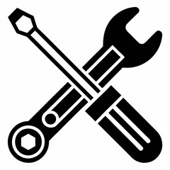 wrench and screwdriver
