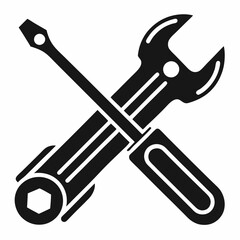 wrench and screwdriver