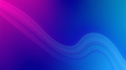 Vibrant neon pink and blue abstract wavy background with fluid gradients and futuristic glowing effects