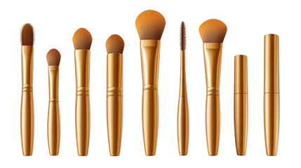 Versatile brush set, essential tools for painting, drawing, and creative art projects