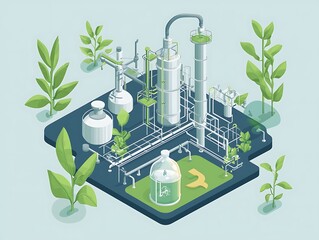 Developing energy-efficient chemical processes with green chemistry