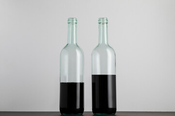 The Duality of Wine Bottles