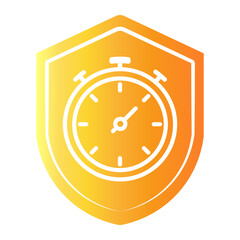 time saving Gradient icon