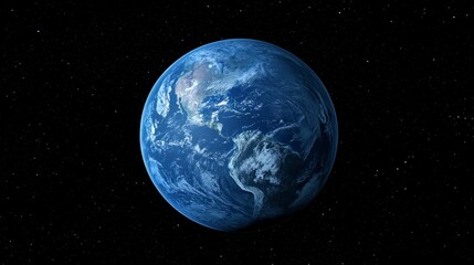 Fototapeta premium Stunning Blue Planet View