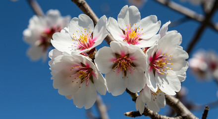 cherry blossom in spring, Generative AI