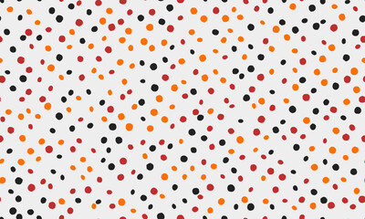 Abstract colorful polka dot pattern.  Versatile design ideal for backgrounds, textiles, packaging, or website designs.