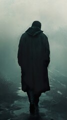 Solitude in the Fog: A Melancholic Journey