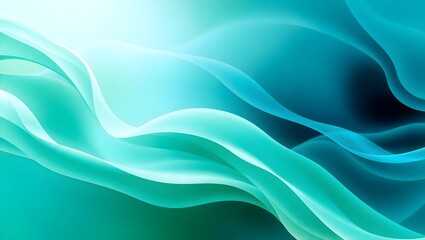 Obraz premium Elegant Wavy Pattern: Pastel Colors and Fluid Motion