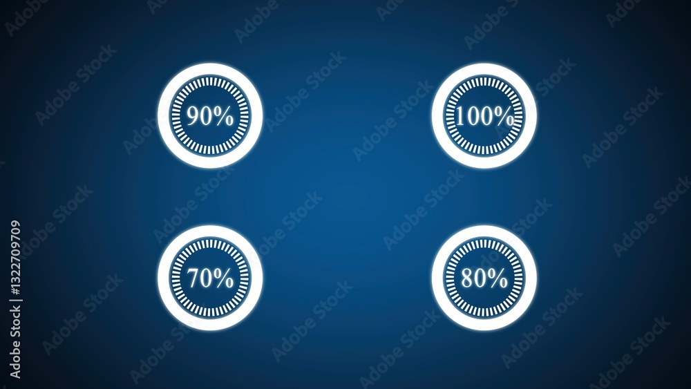 Poster loading progress bar essential for process visualization, providing real-time updates, reducing frus