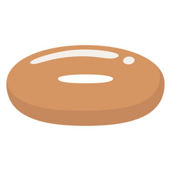 plain glazed donut