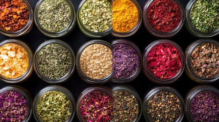 Fototapeta premium Colorful Spice Collection
