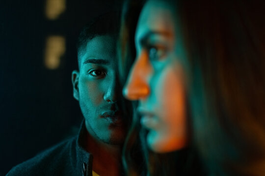 Young couple portrait