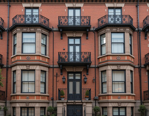Fototapeta premium Urban Living – Stunning Residential Building Illustrations for Architecture & Real Estate
