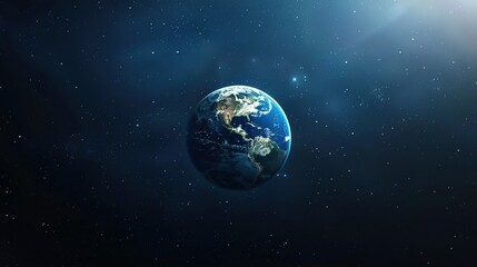 Naklejka premium The Awareness - Awakening Background of Earth Day: From Cognitive Germination to a Global Action Wave