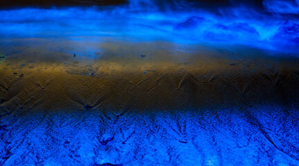 Bioluminescence sea sparkle Jervis bay, NSW, Australia.
11-07-2020
