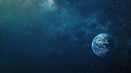 Naklejka premium The Awareness - Awakening Background of Earth Day: From Cognitive Germination to a Global Action Wave