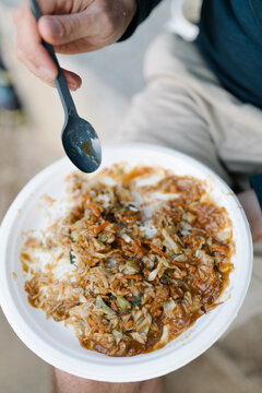 Street food, Mine bouilli in Mauritius