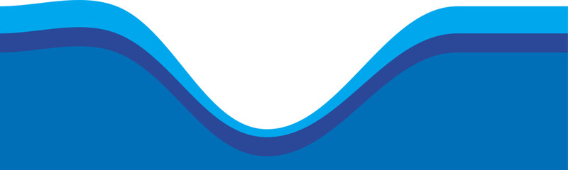 Abstract Artistic Footer Waves